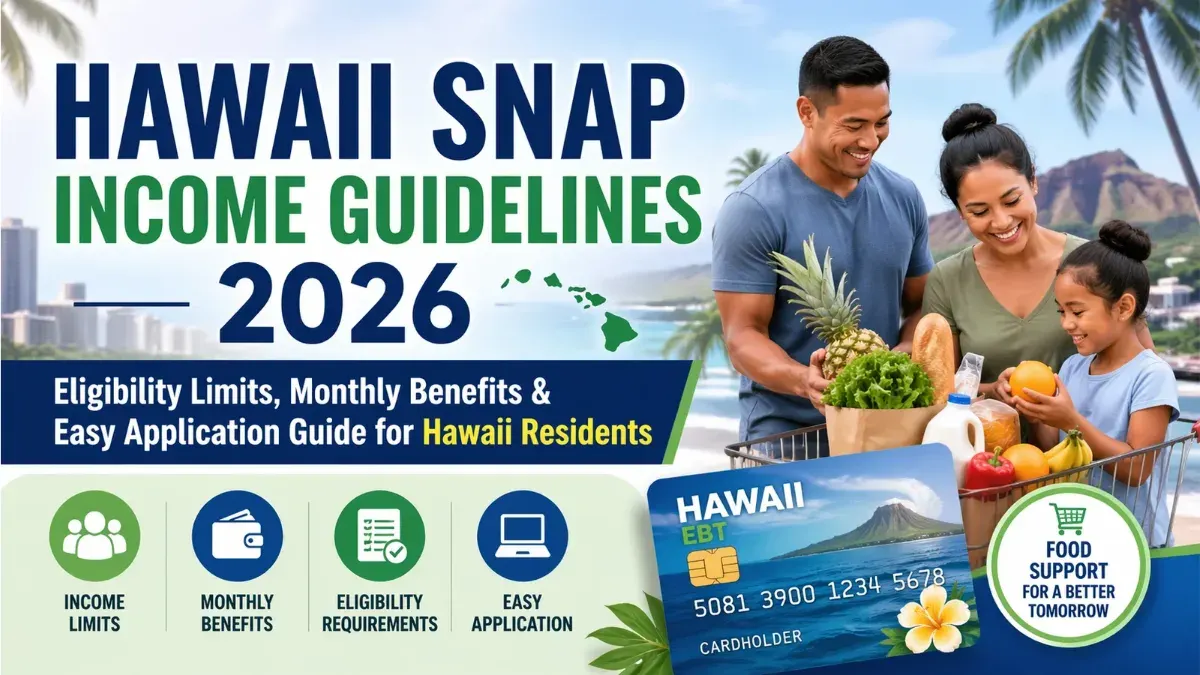 HAWAII SNAP INCOME GUIDELINES