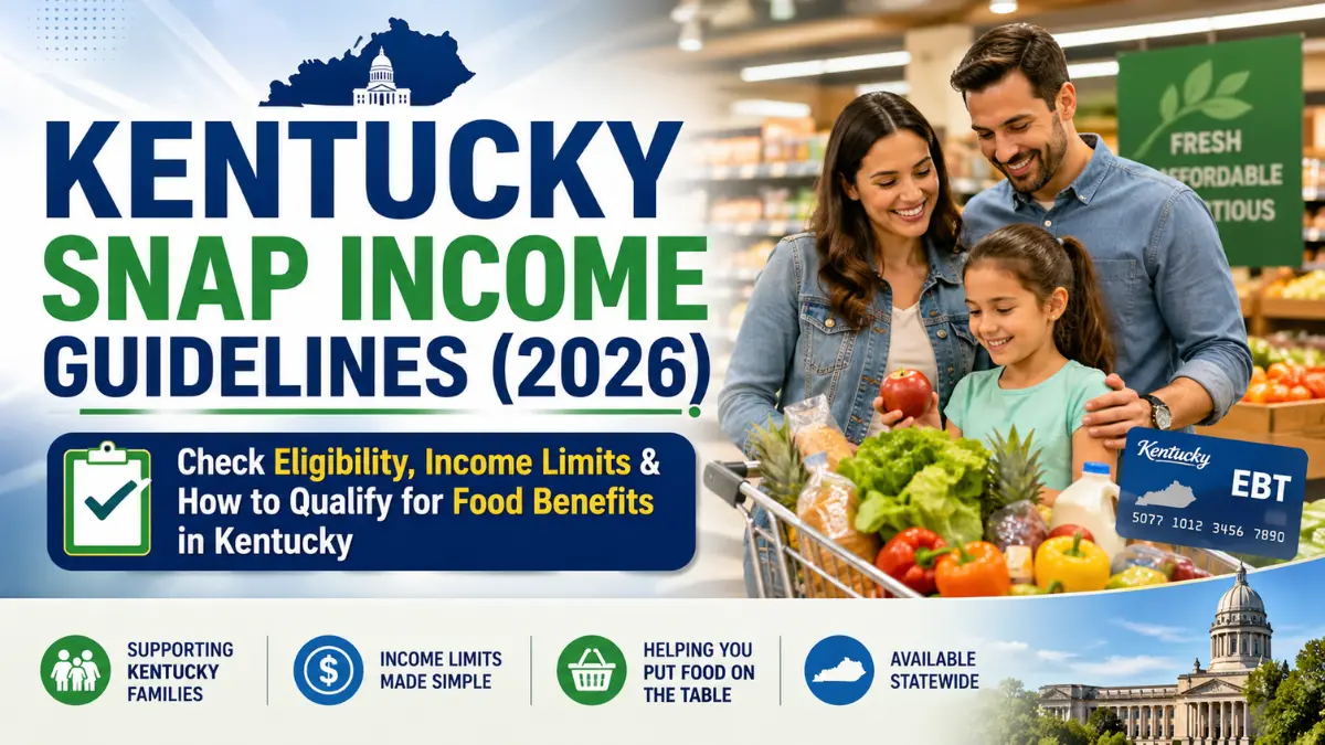Kentucky SNAP income guidelines
