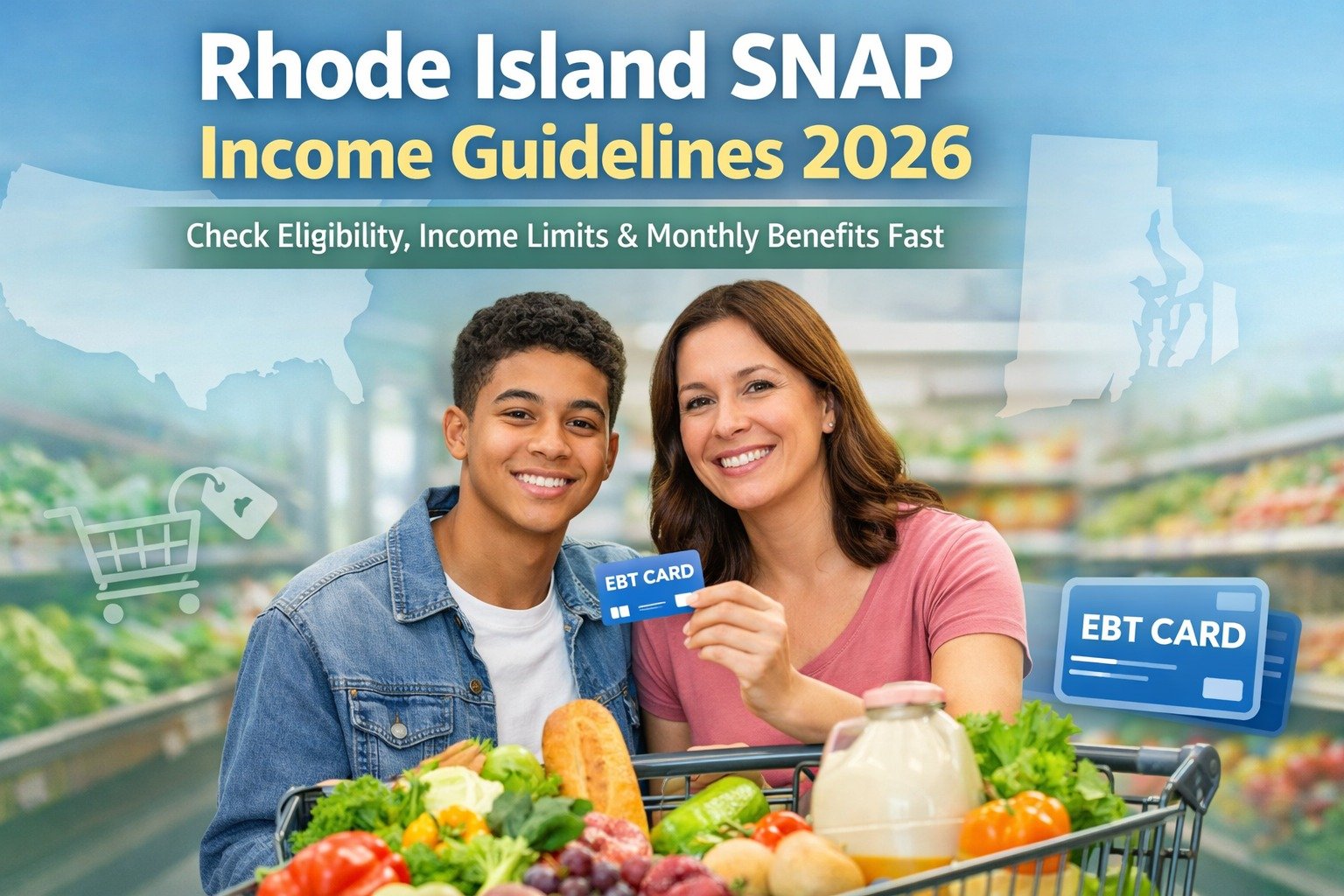 Rhode Island SNAP food stamps Income Guidelines 2026
