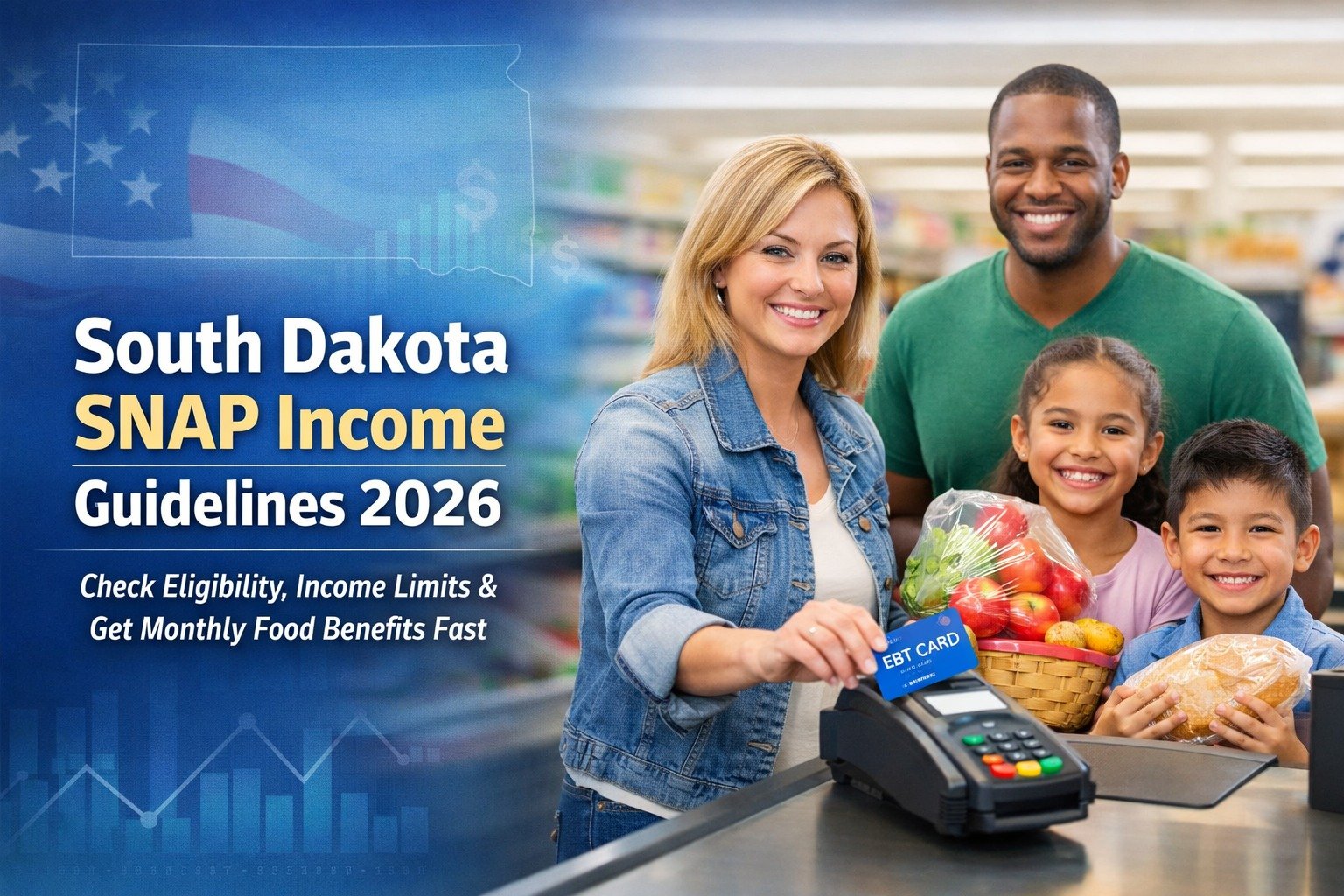 South Dakota food stamps Income Guidelines 2026