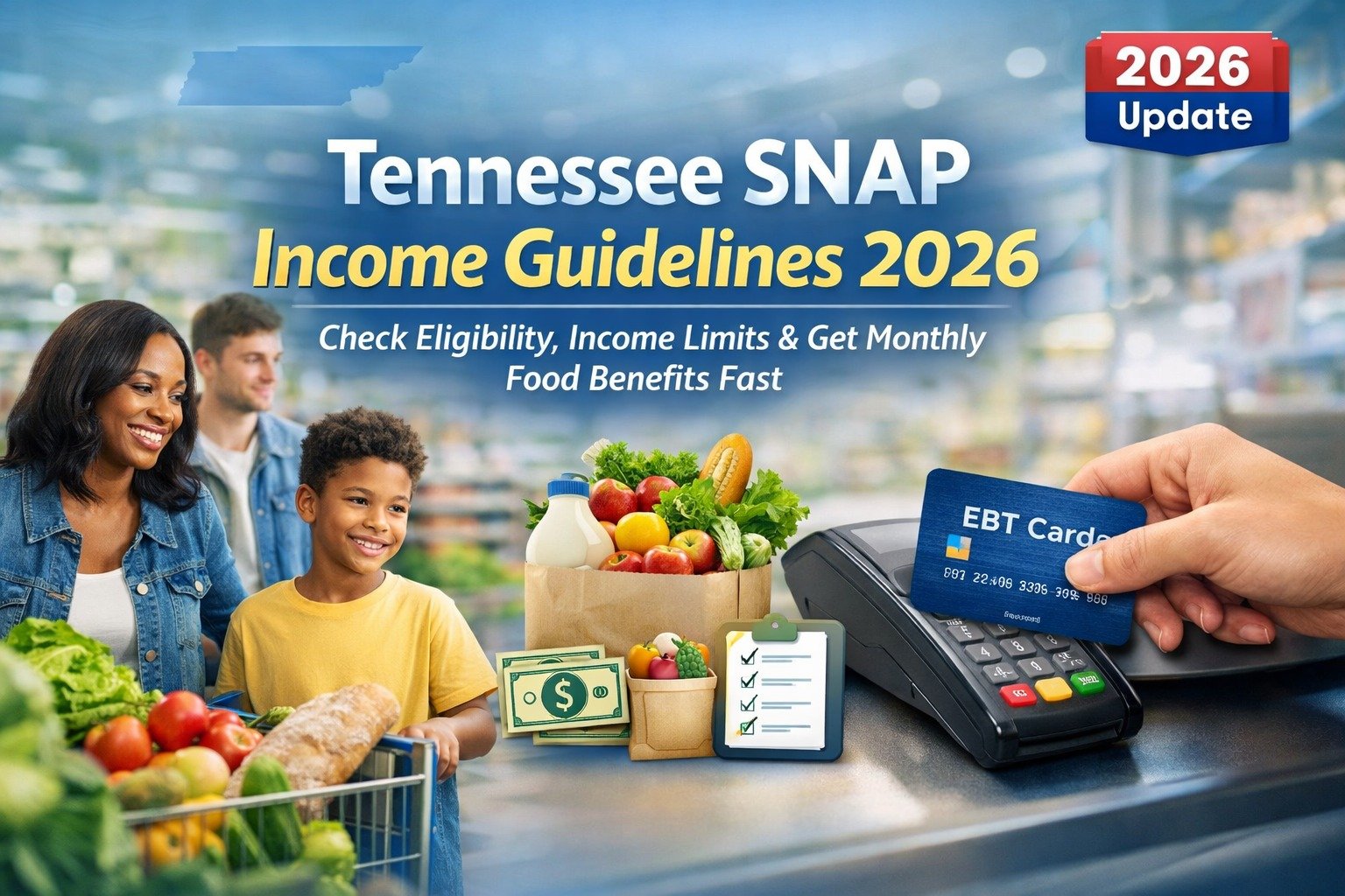 Tennessee food stamps Income Guidelines 2026