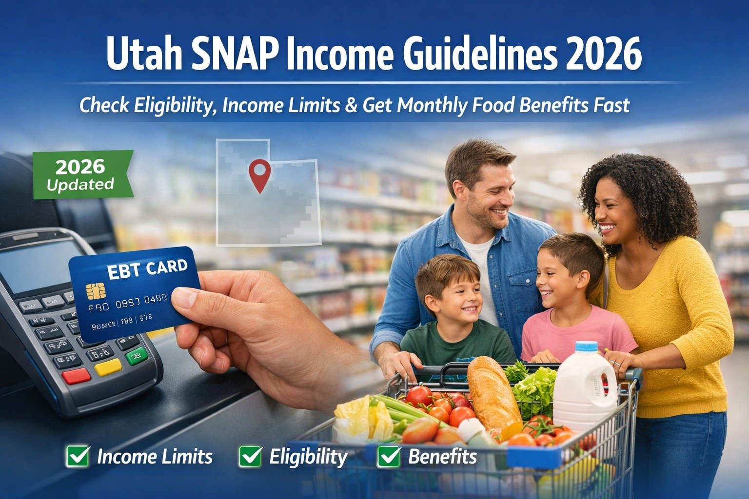 Utah food stamps Income Guidelines 2026