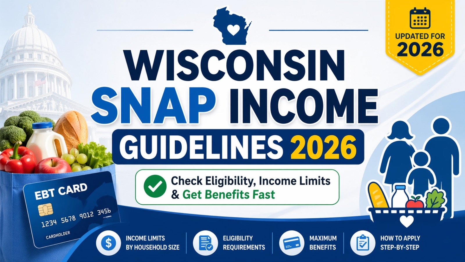 Wisconsin SNAP Income Guidelines 2026