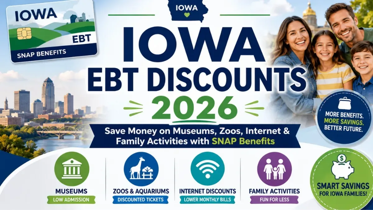 Iowa EBT Discounts 2026