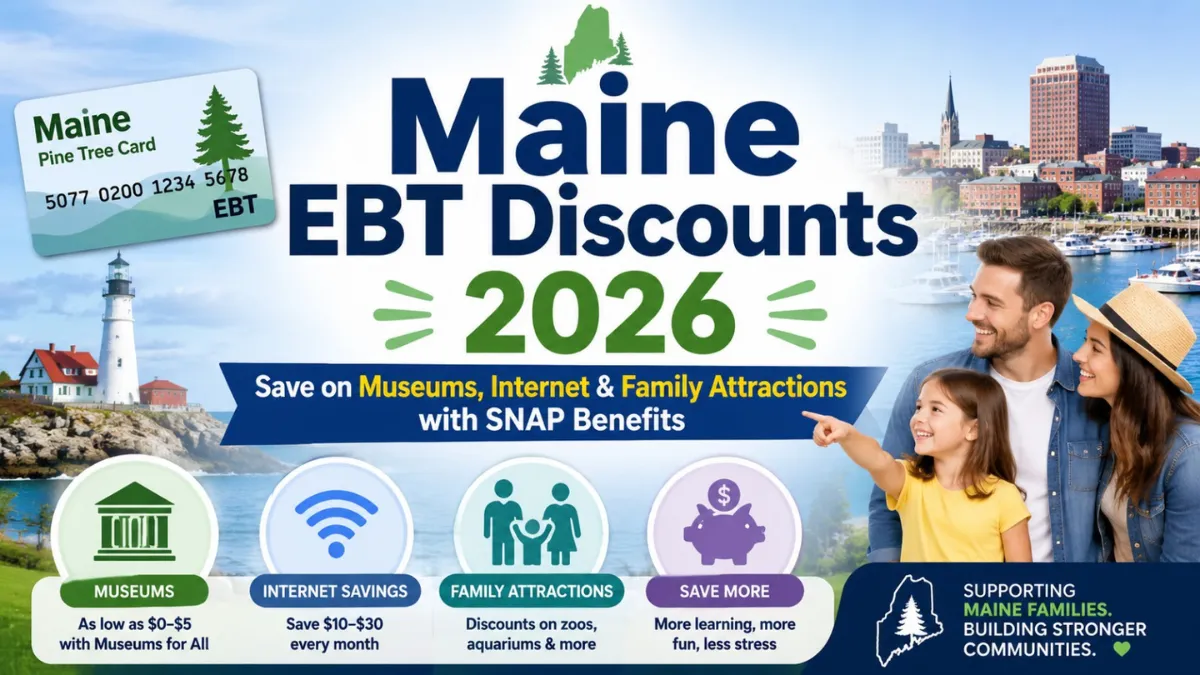 Maine EBT Discounts 2026