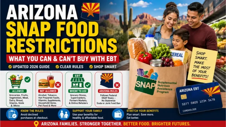 Arizona SNAP food restrictions