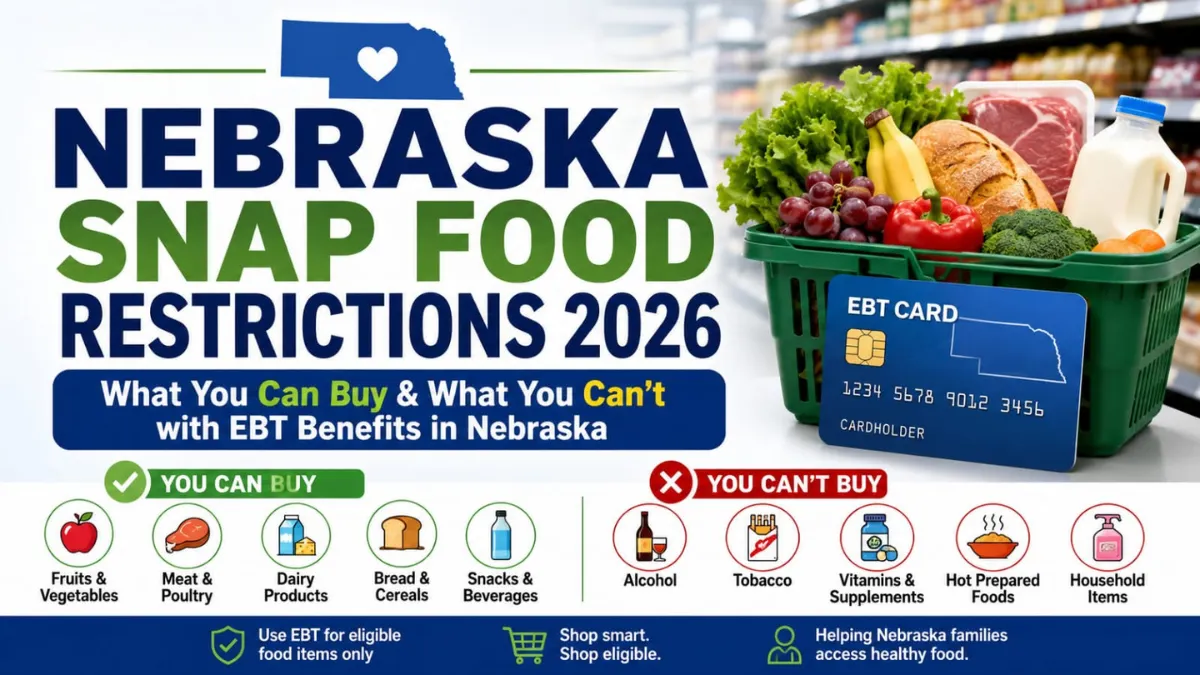 Nebraska SNAP Food Restrictions 2026