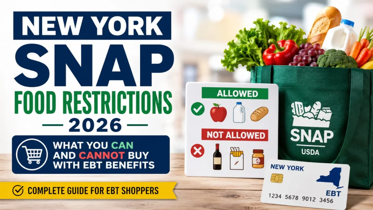 New York SNAP Food Restrictions 2026