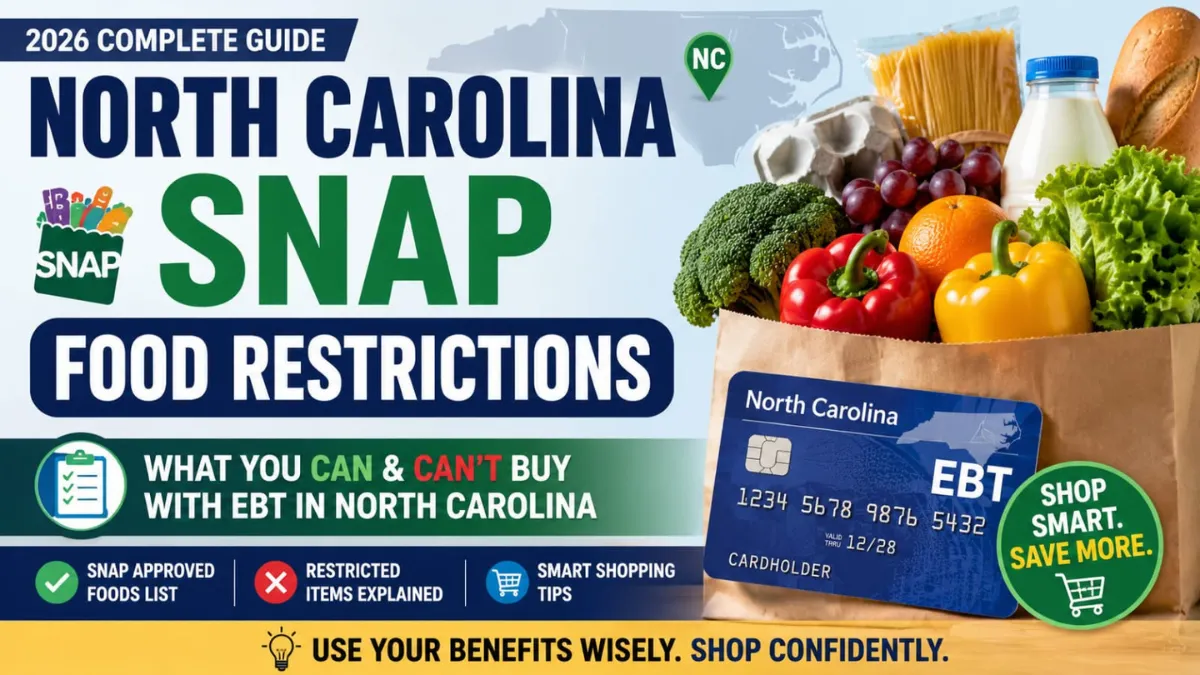 North Carolina SNAP Food Restrictions 2026
