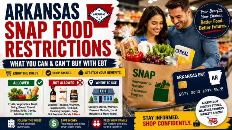 Arkansas SNAP food restrictions