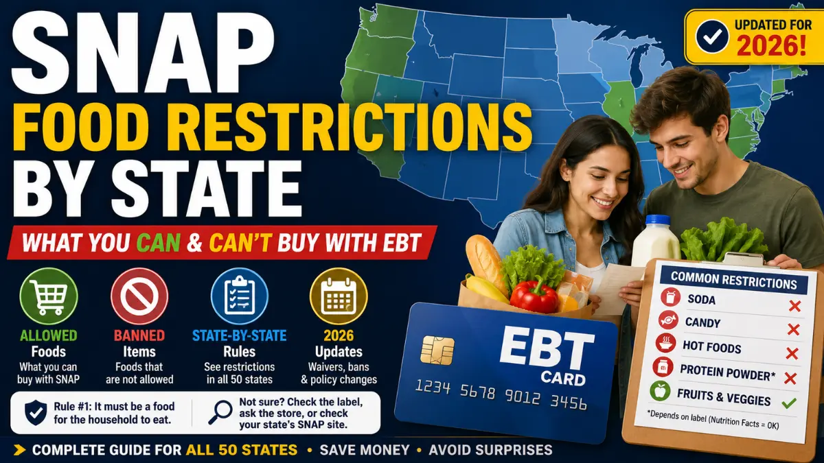 SNAP Food Restrictions by State