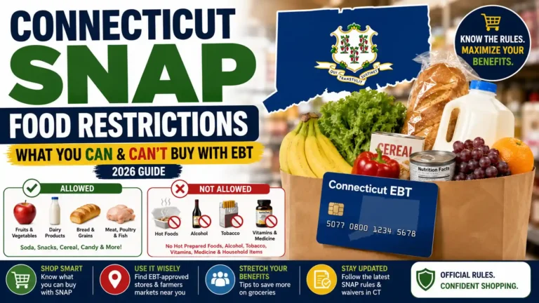 Connecticut SNAP food restrictions