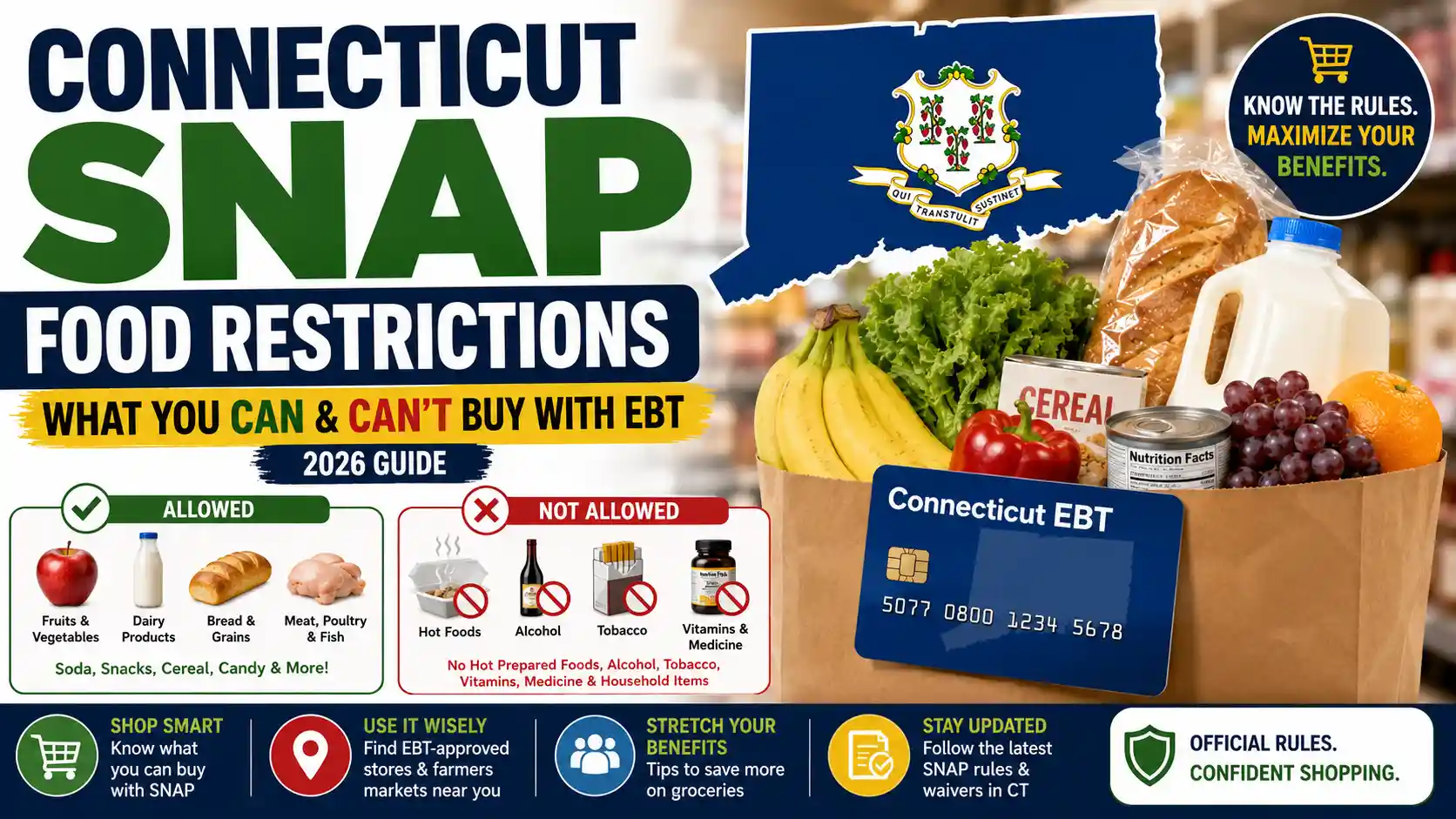 Connecticut SNAP food restrictions