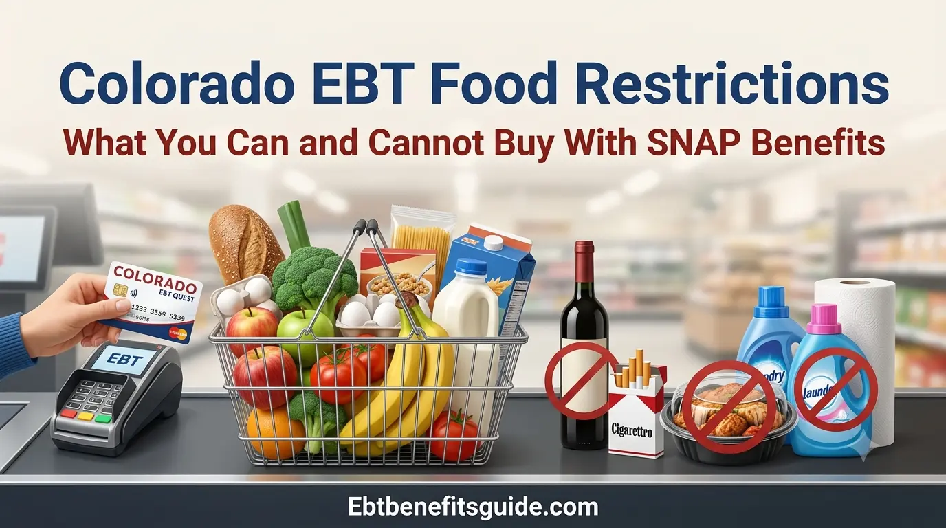 Colorado SNAP Food Restrictions