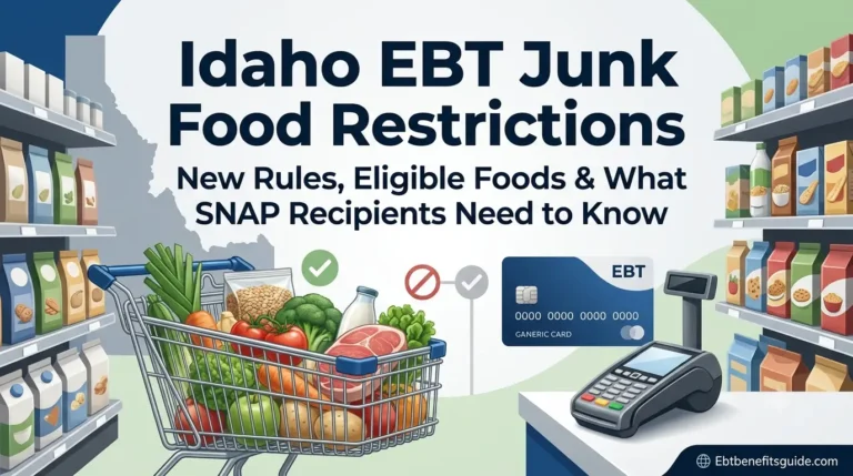 SNAP Restrictions Idaho