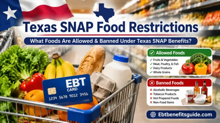 Texas Food Stamps Restrictions