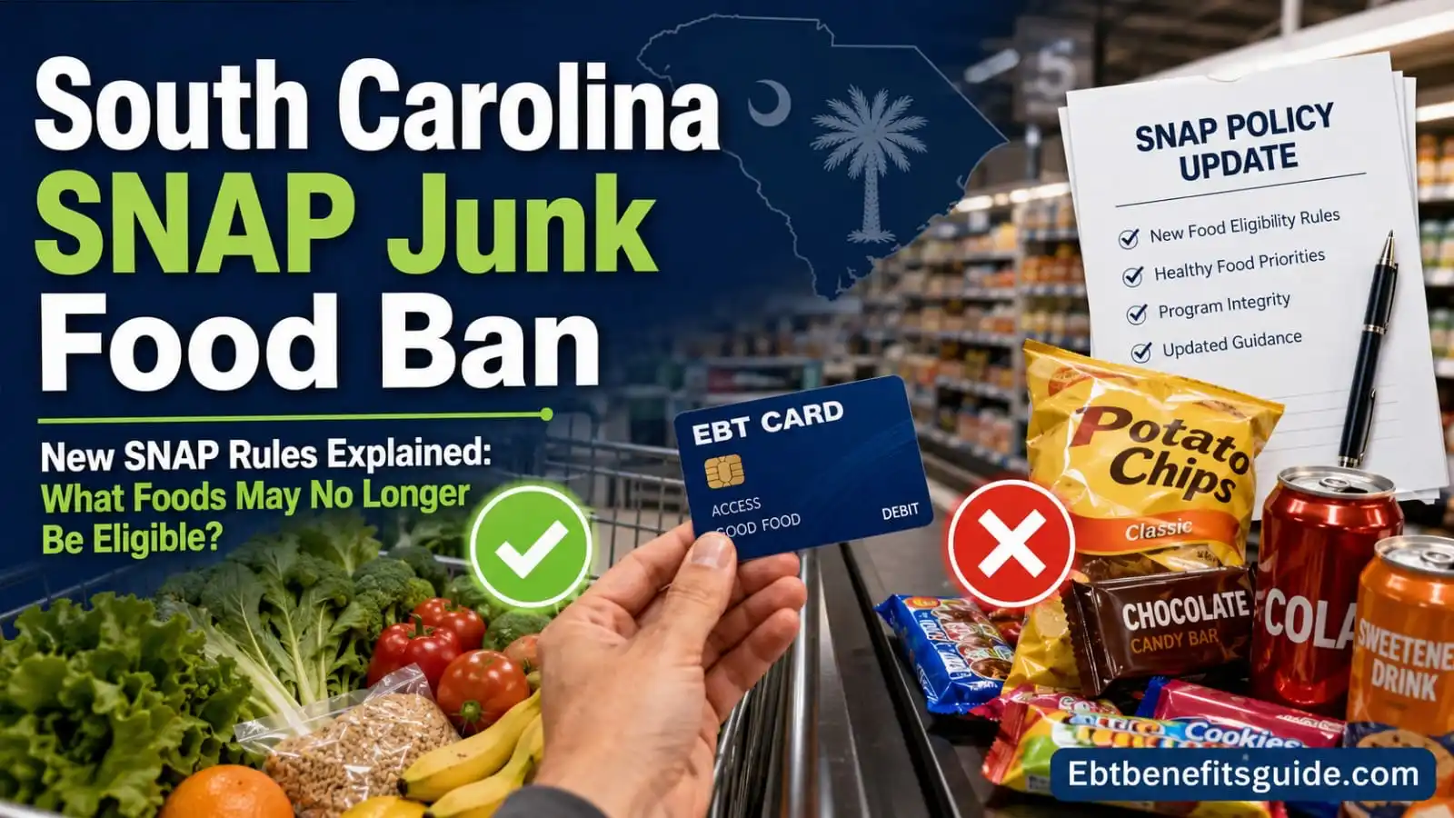 South Carolina Food Stamps Restrictions