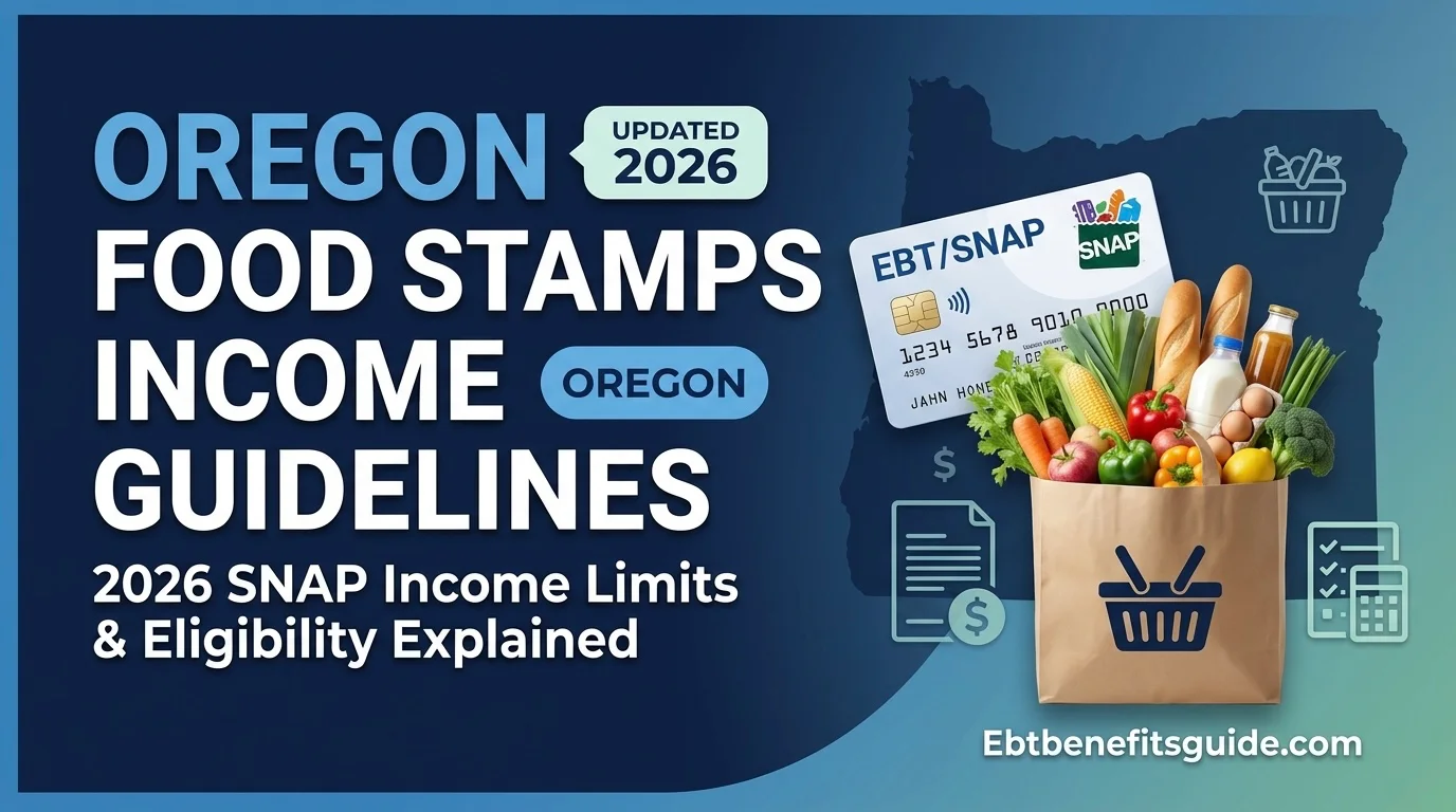 Oregon SNAP Income Limits