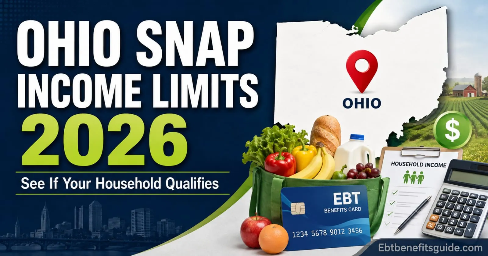 Ohio Food Stamps Income Limits