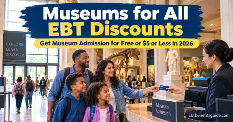 EBT Discounts in Museums for All