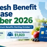 CalFresh benefits increase 2026