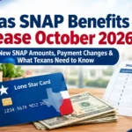 Texas Food Stamp Increase October 2026
